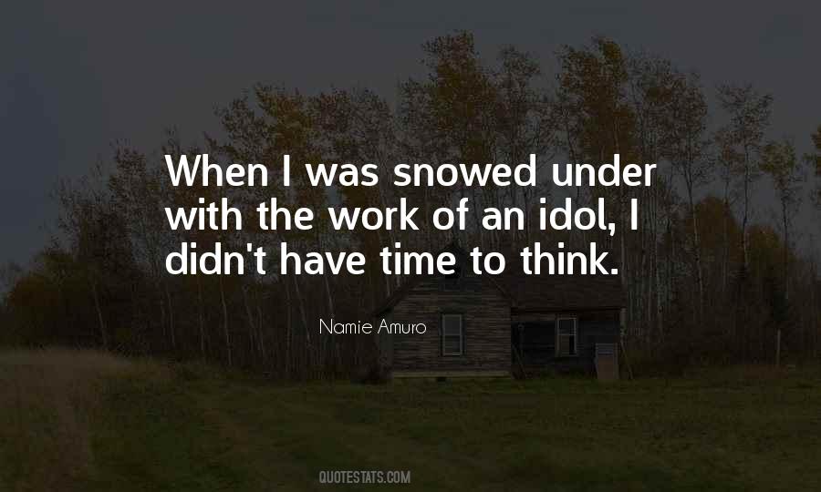 Quotes About Snowed In #765233