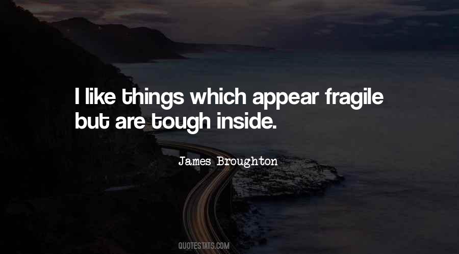 Quotes About Fragile Things #879717