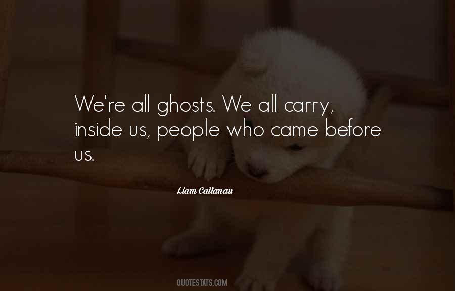 Quotes About Ghosts #1258885