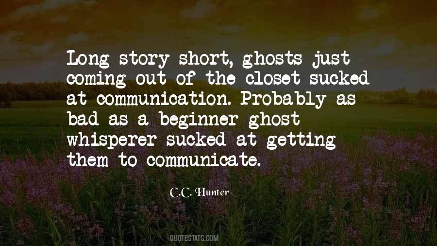 Quotes About Ghosts #1266013
