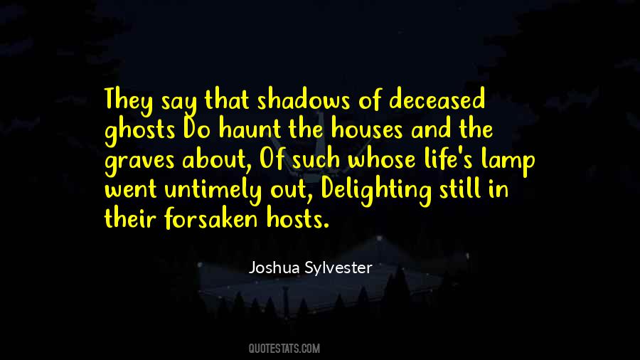 Quotes About Ghosts #1291946