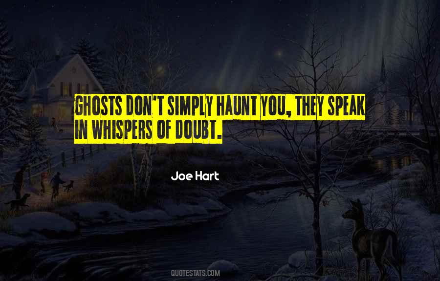 Quotes About Ghosts #1399102