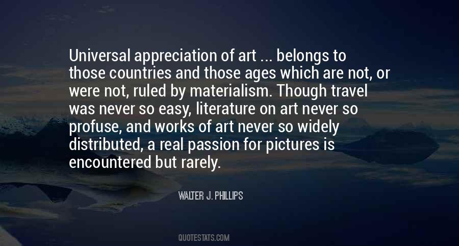 Quotes About Art Appreciation #1283460