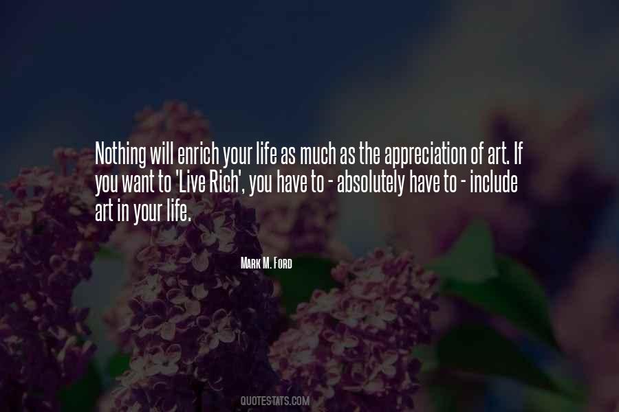 Quotes About Art Appreciation #517400