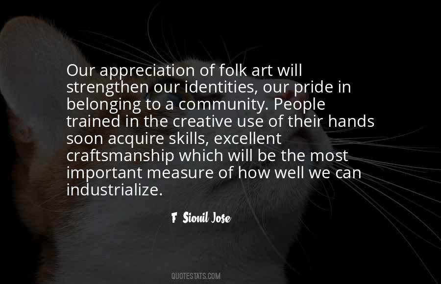 Quotes About Art Appreciation #628100