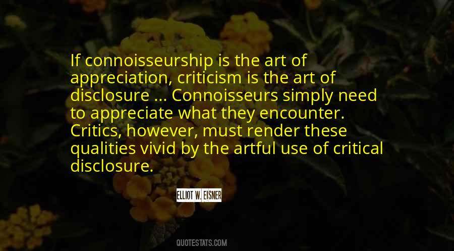 Quotes About Art Appreciation #881093