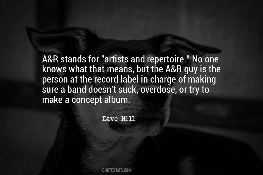 Quotes About A&r #1710672
