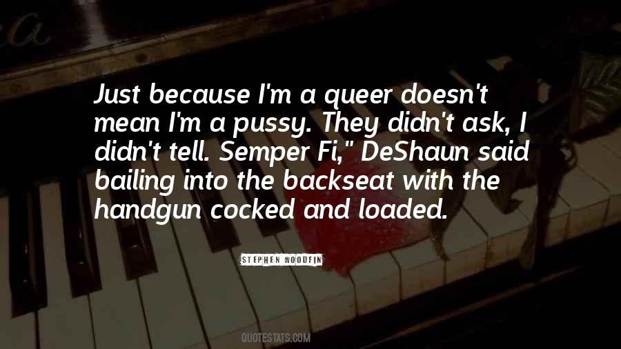 Quotes About Queer #1457577