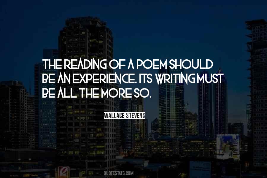 Quotes About Poem Writing #147508