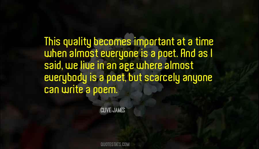 Quotes About Poem Writing #168629