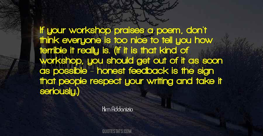 Quotes About Poem Writing #181871