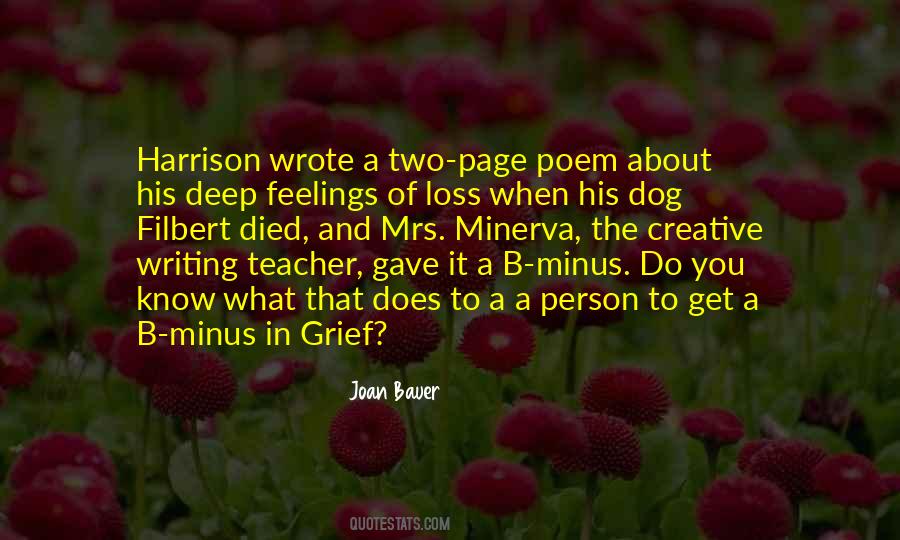 Quotes About Poem Writing #332775