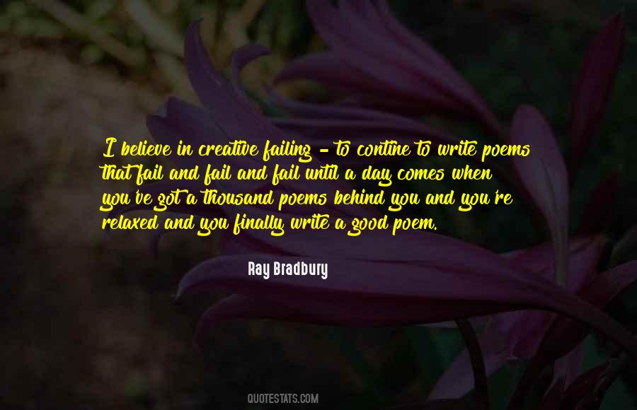 Quotes About Poem Writing #375059