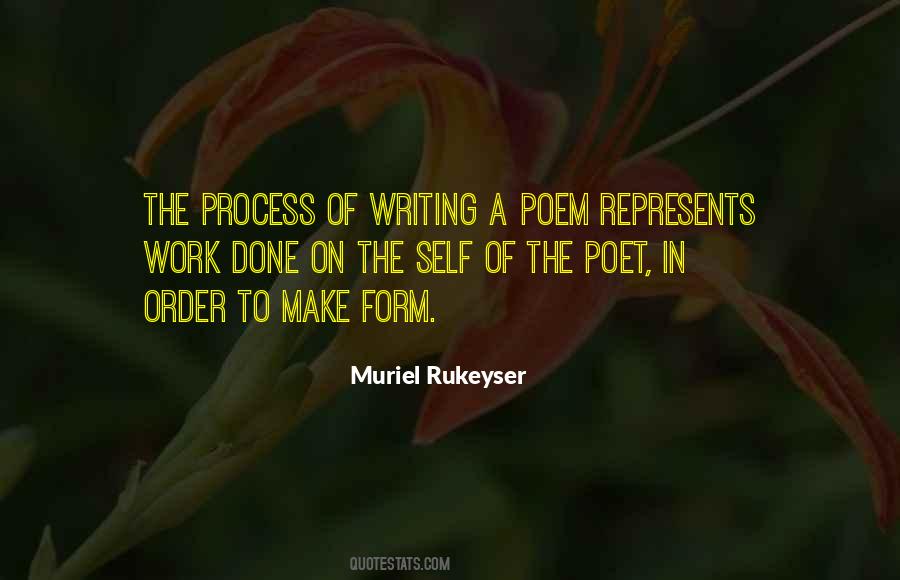 Quotes About Poem Writing #457717