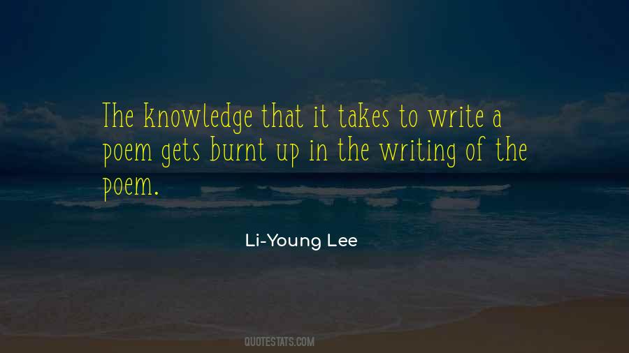 Quotes About Poem Writing #730043