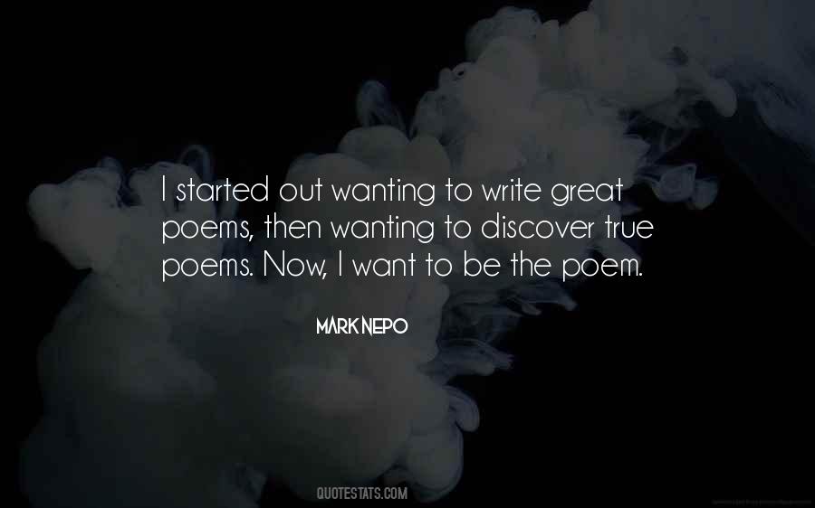 Quotes About Poem Writing #98248