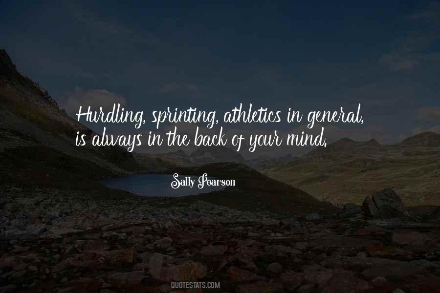 Quotes About Sprinting #1518800