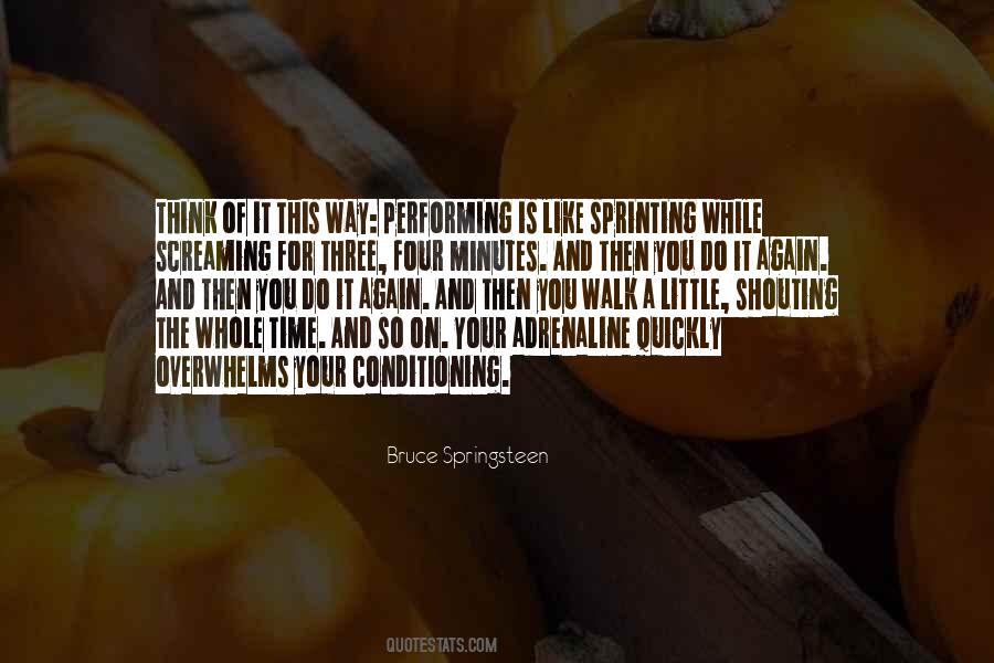 Quotes About Sprinting #166010