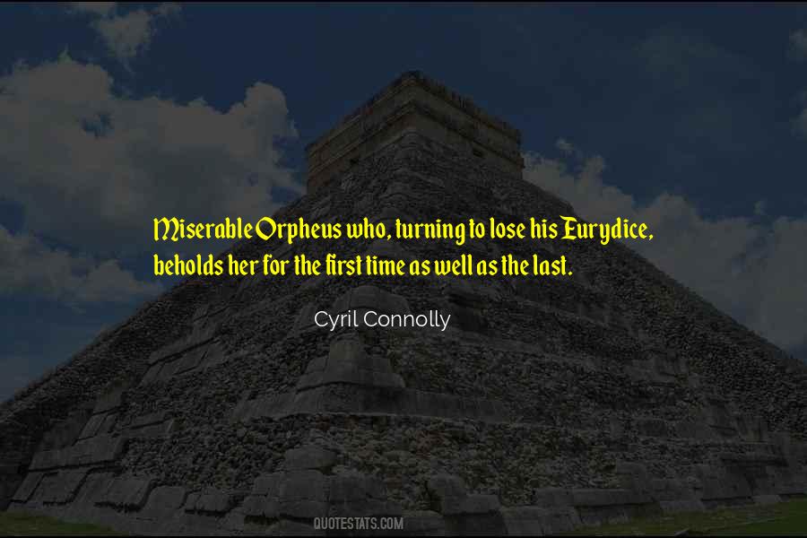 Quotes About Orpheus And Eurydice #1716799