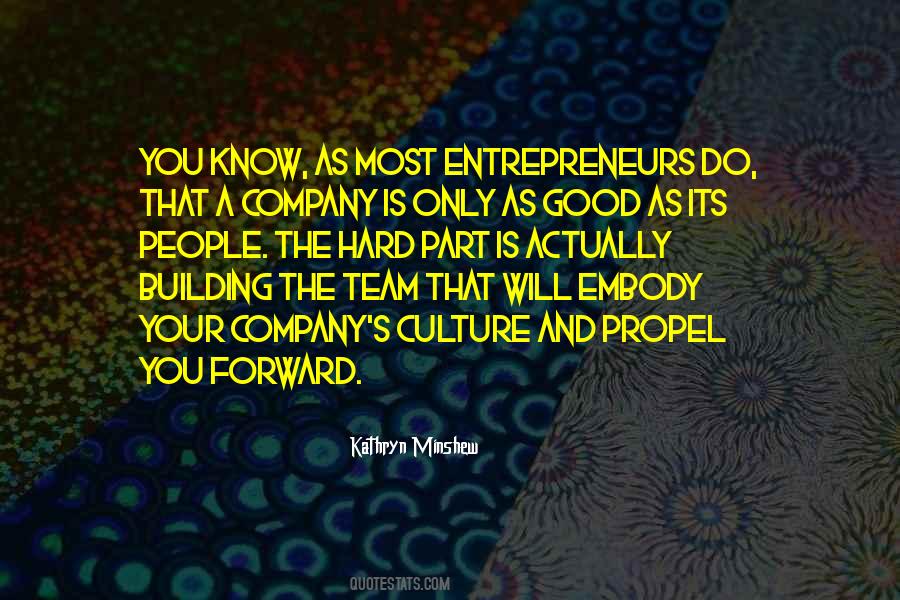 Quotes About A Good Company #26853