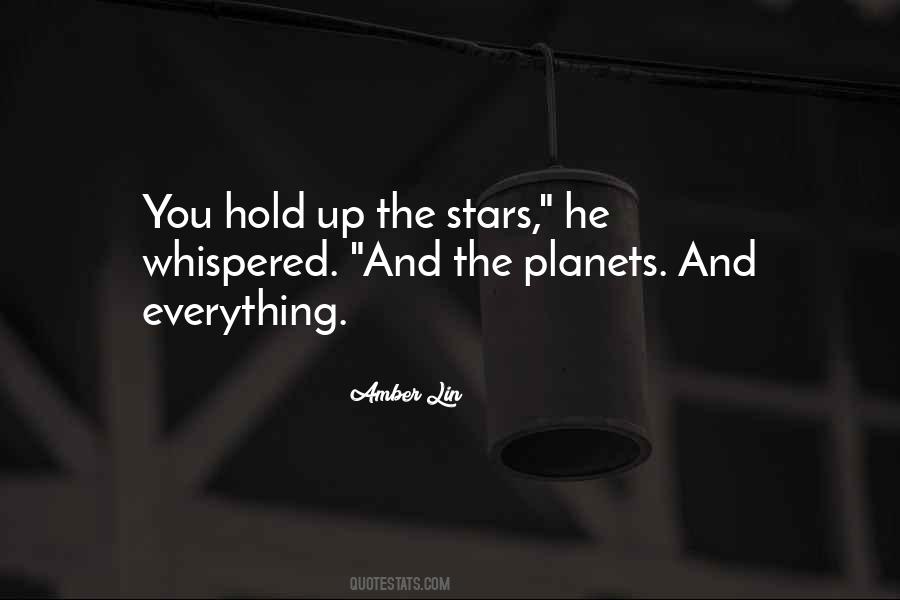 Quotes About The Stars And Planets #470908