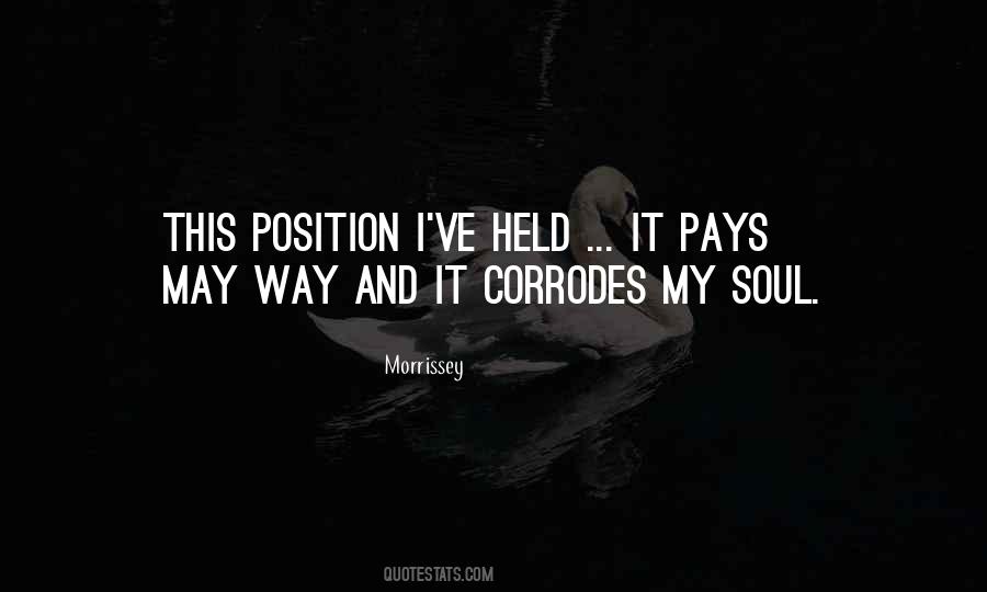 Good Position Quotes #239527