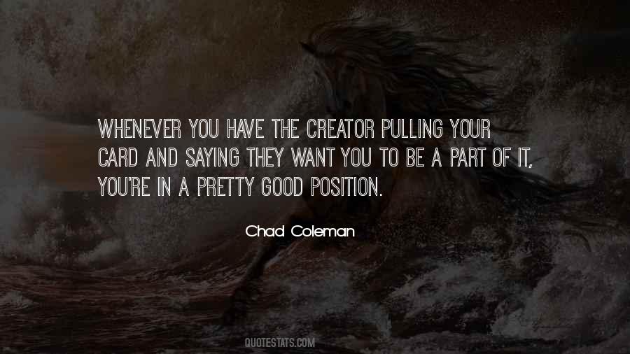 Good Position Quotes #380567