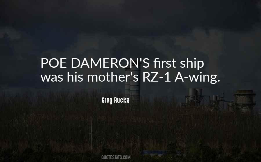 Quotes About Poe Dameron #88845