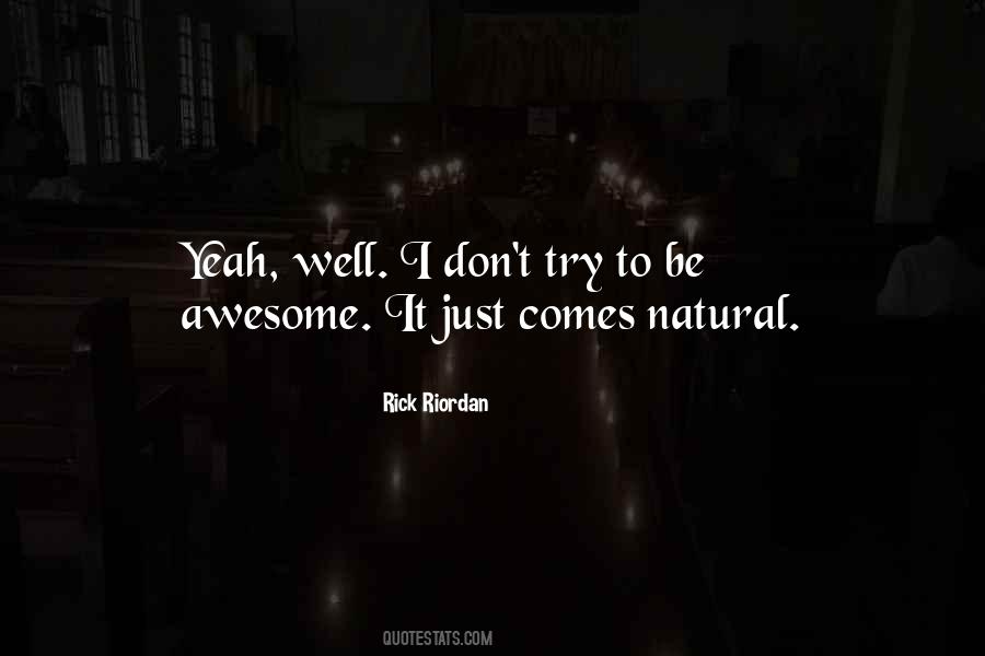 Be Awesome Quotes #758358