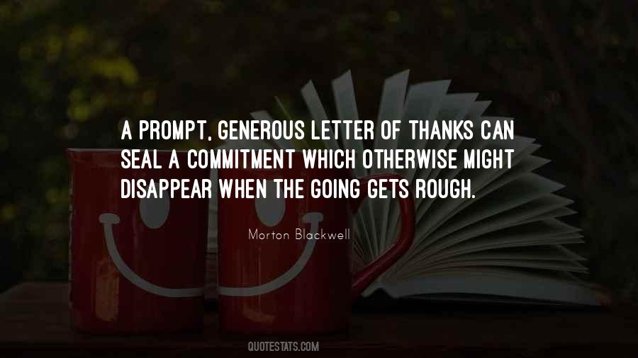 Quotes About Generous #1612676