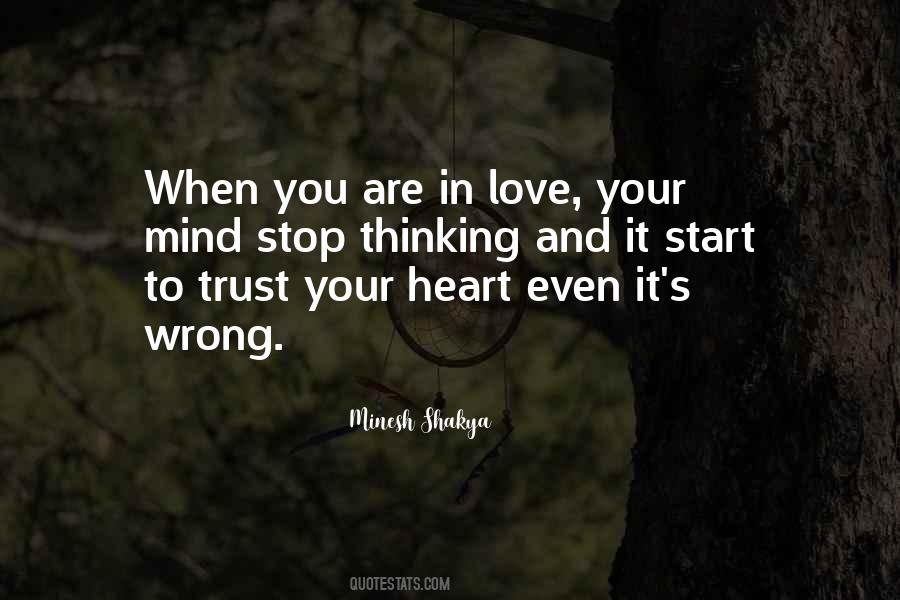 Quotes About Trust Your Heart #1684462