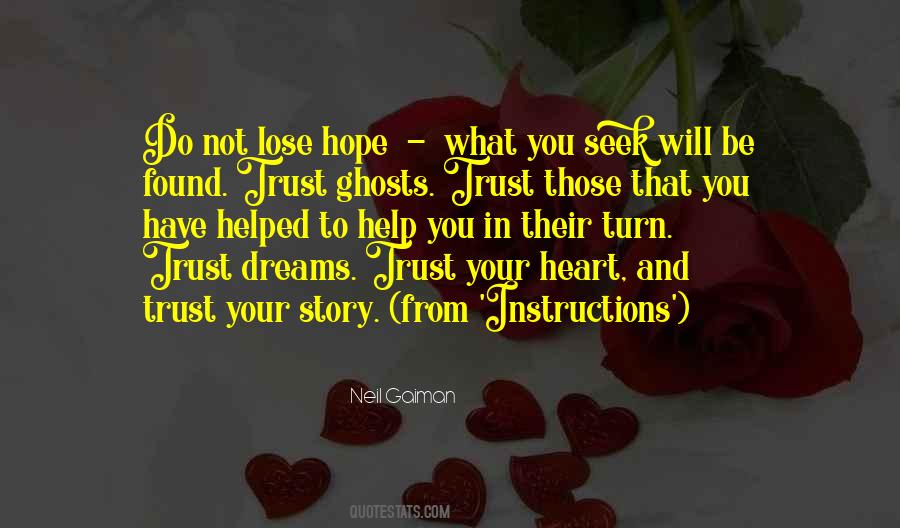 Quotes About Trust Your Heart #765049
