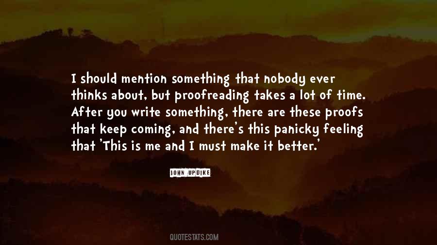 Quotes About Proofreading #530658