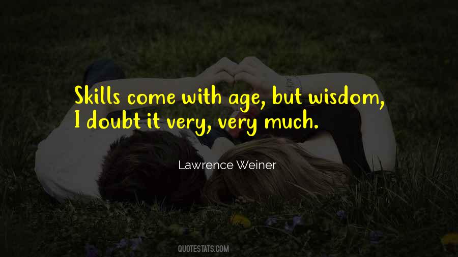 Quotes About Wisdom With Age #1827195