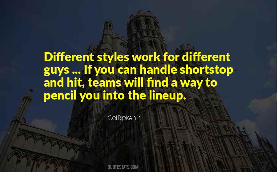 Different Guys Quotes #1567713