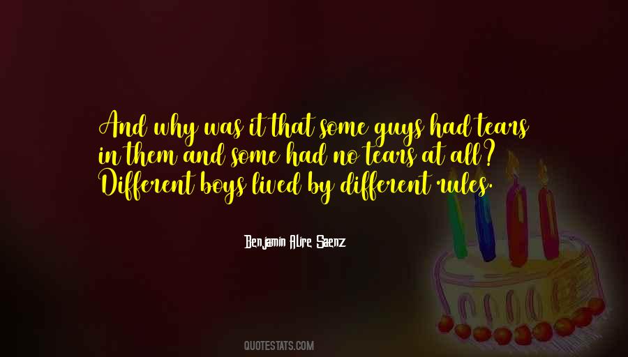 Different Guys Quotes #1652189