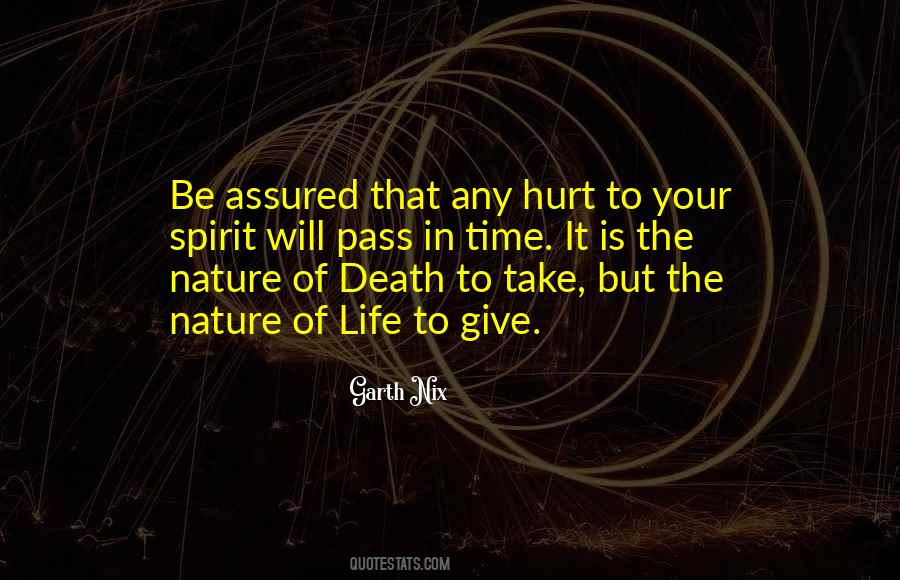 Quotes About The Nature Of Death #415844