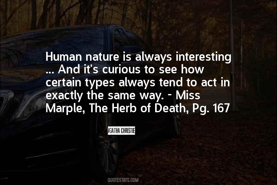 Quotes About The Nature Of Death #458885