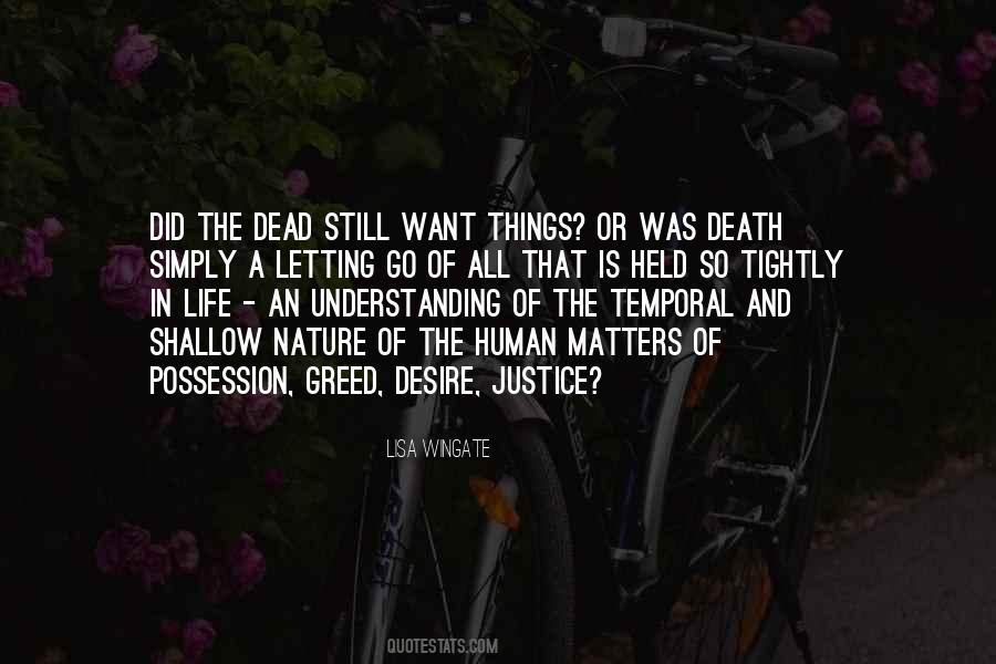 Quotes About The Nature Of Death #481551