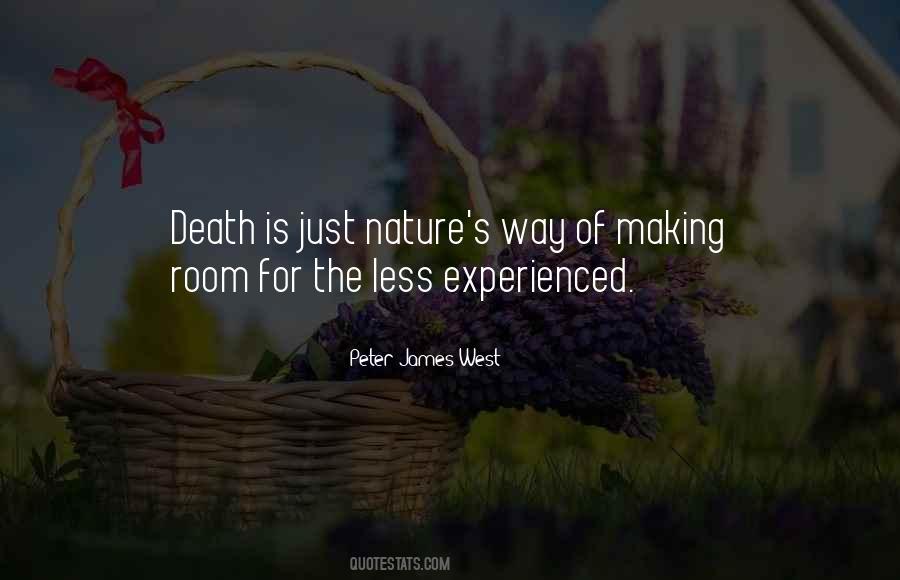 Quotes About The Nature Of Death #485133
