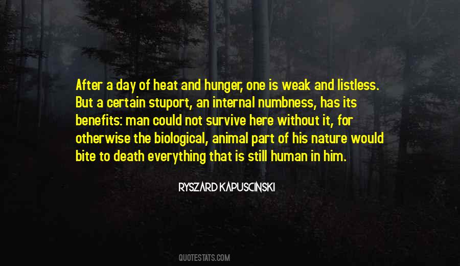 Quotes About The Nature Of Death #491614