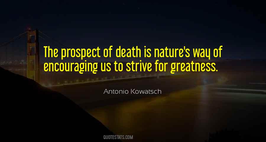 Quotes About The Nature Of Death #692614