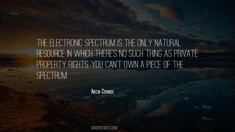 Quotes About Spectrum #1090896