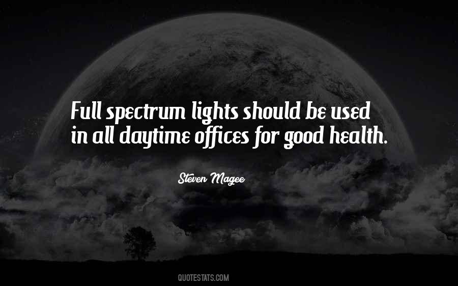 Quotes About Spectrum #947076