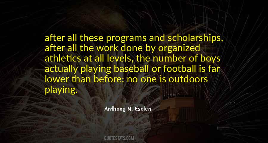 Playing Outdoors Quotes #908329