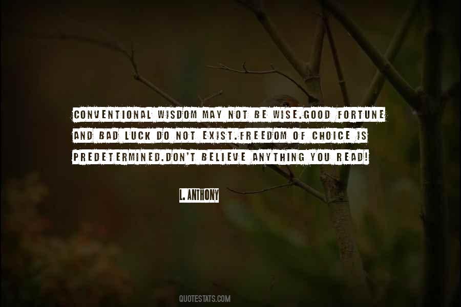 Wise Choice Quotes #1247044
