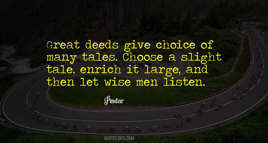 Wise Choice Quotes #1504541