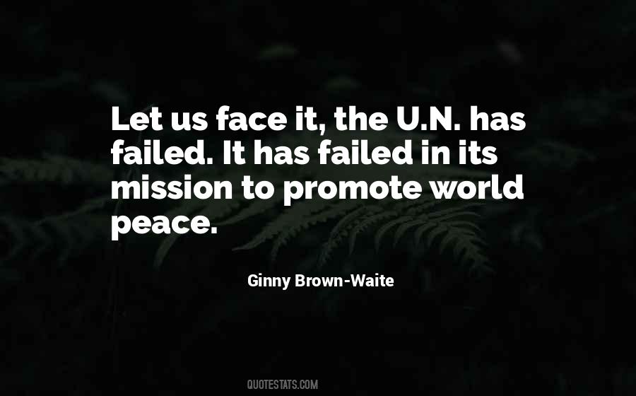 Quotes About The U.n #1144874