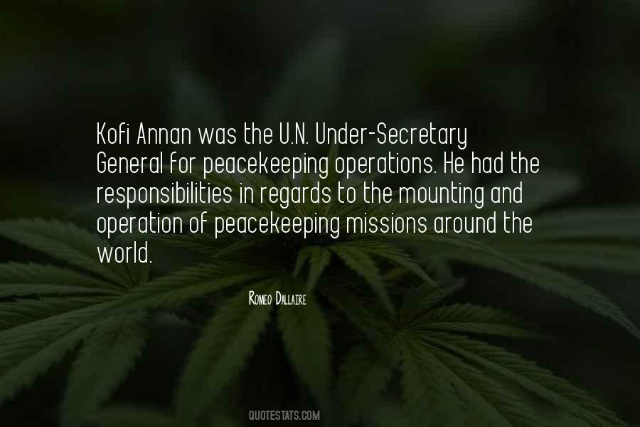 Quotes About The U.n #623398