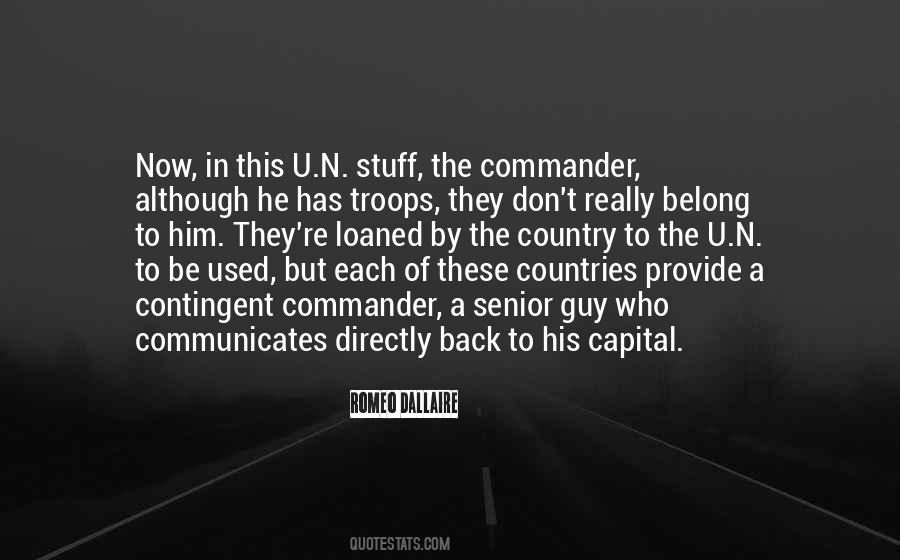 Quotes About The U.n #923840